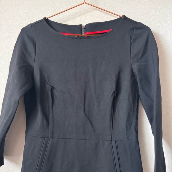 SPANX Perfect Fit 3/4 Sleeve Smoothing A Line Dress - Picture 6 of 14